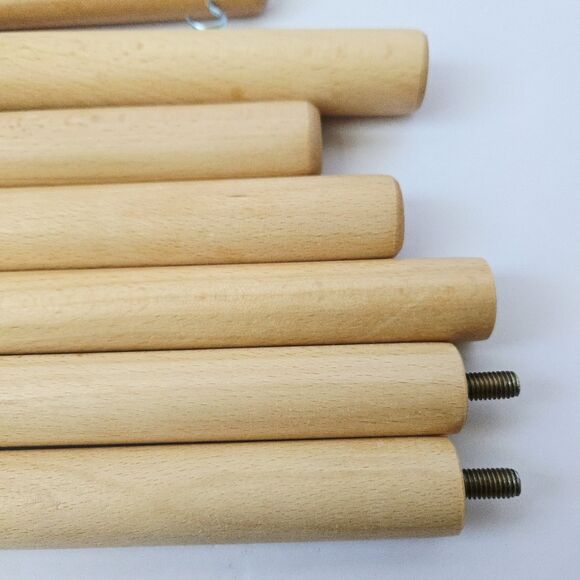 Floor Standing Baby Crib Mobile Arm with Music Box 65 Inch Wooden Nursery Decor - Picture 3 of 13